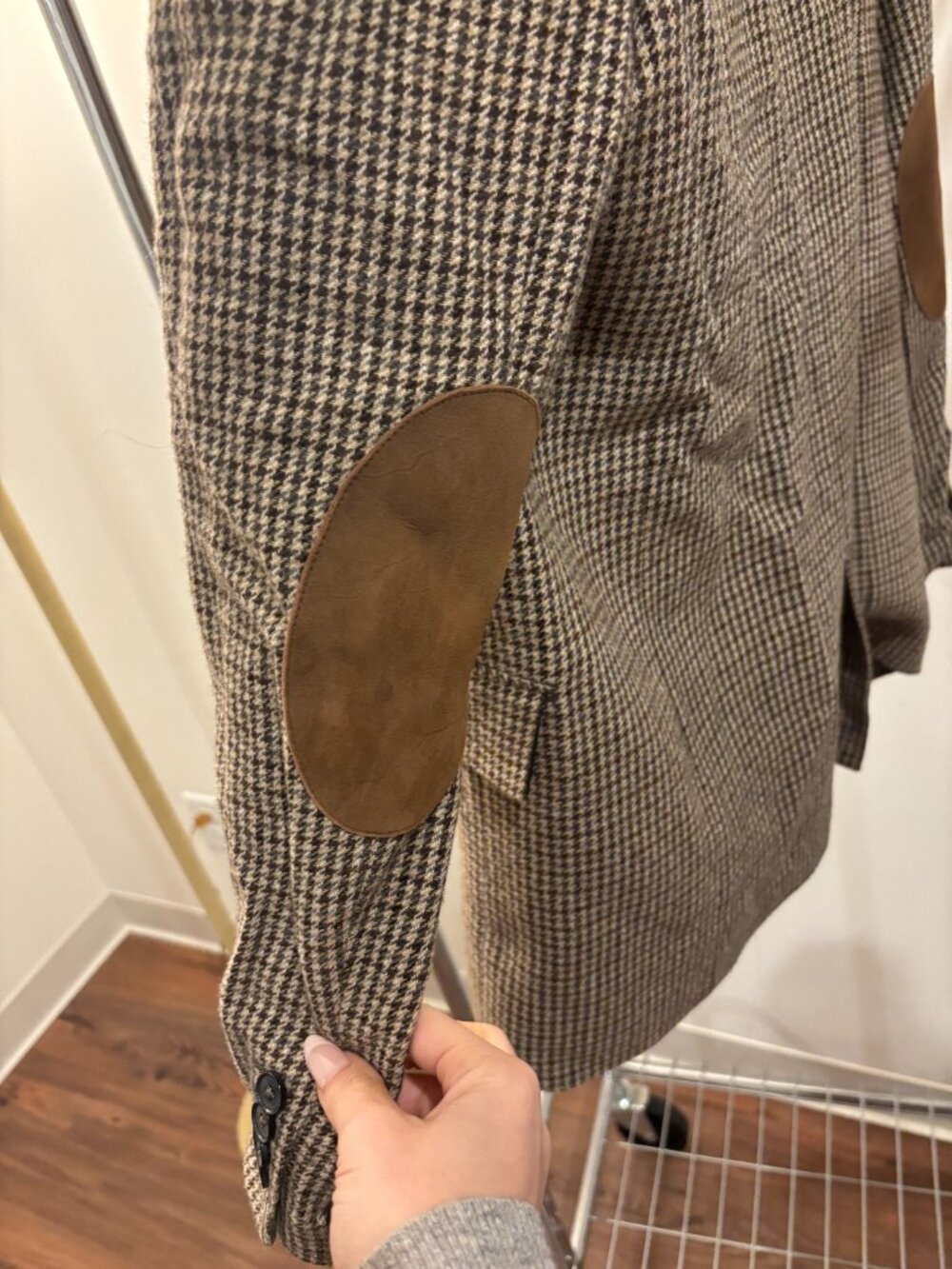 Zara Houndstooth Blazer - Picture 3 of 5